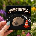 Unbothered - Neil The Seal Sticker