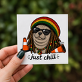 Just Chill - Neil The Seal Sticker